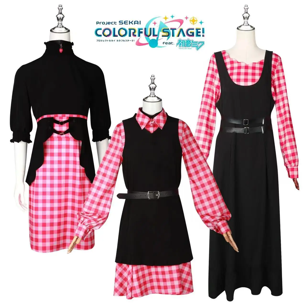 

Cosplay World Plan: Xiaozaki, Xiaoshan, Ruixi, Miku, cosplay, anime, daily vest, skirt set