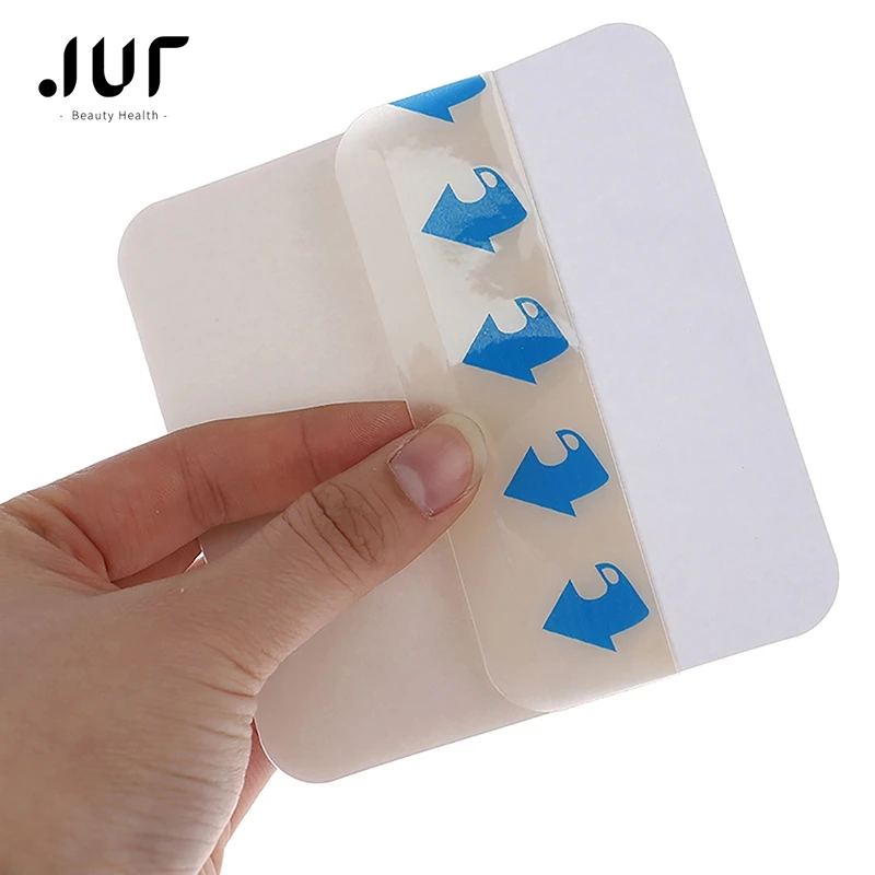 5Pcs Portable Hydrocolloid Adhesive Dressing Wound Dressin Self Adhesive Breathable Ultra Thin Waterproof Bedsore Heal Pad Patch