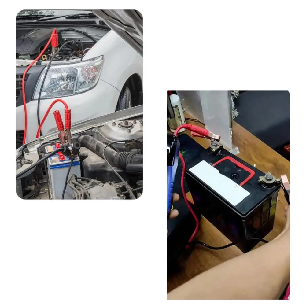 1pc 12v testador de alternador de bateria de carro analisador automotivo indicador de testador de carga de carro para cortadores de grama fácil de usar