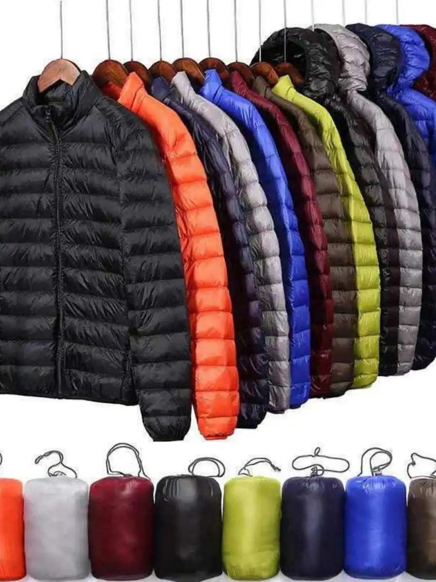 

Lightweight Cotton Jaet for Men Hooded Slim Fit Stand Collar Color Warm Vest Outerwear Casual Loose Sle Silk Cotton