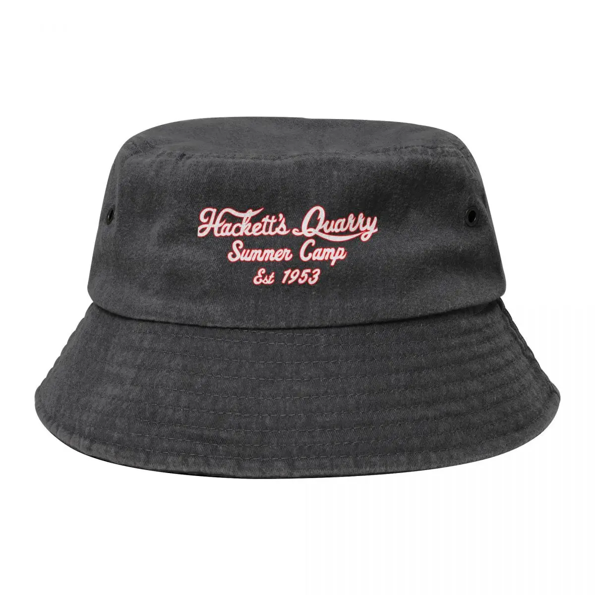 

Hackett's Quarry Summer Camp Est 1953 The Quarry Bucket Hat Christmas Hat Luxury Cap Women's 2024 Men's