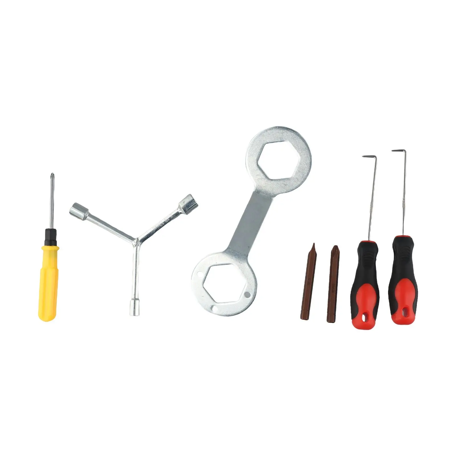 7pcs Tool Set Disassembly Tool Set 3-in-1 Wrench ABS Material Double-ended Wrench For Removal And Installation