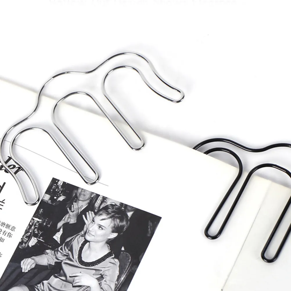 2Pcs Metal Music Book Clip Heavy Duty Rustproof Page Holder for Piano Sheet Music Guitar Tabs Magazines Large Books Flat