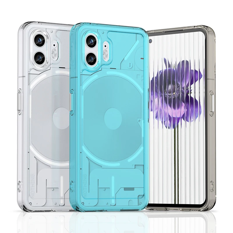 Transparent Shock Absorbent Protective Soft Case For Nothing Phone 1 2