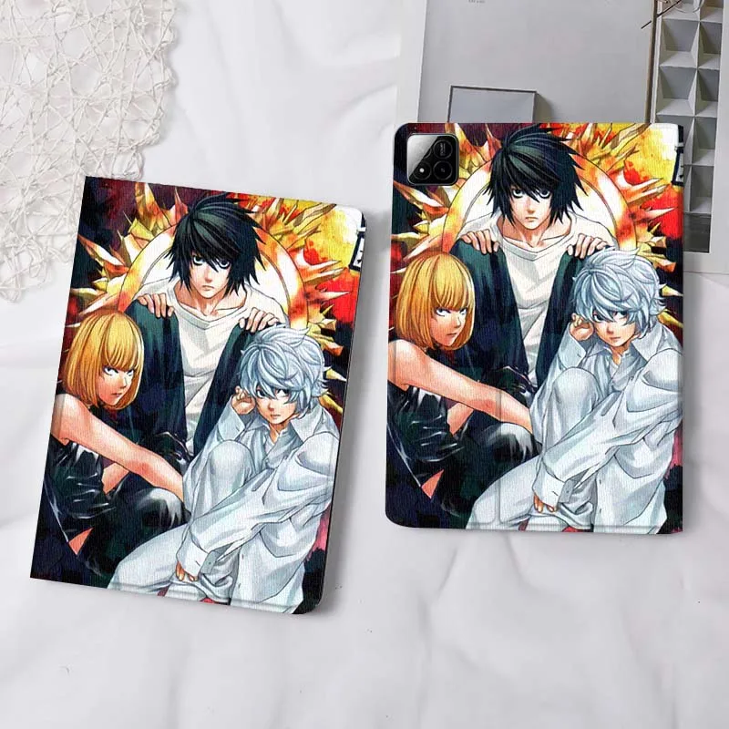 Manga D-Deaths N-Notes For Xiaomi Redmi Mi Pad 4 5 6 7 8 K SE Mini Pro Plus Max 10.1 11.2  inch Tablet Case