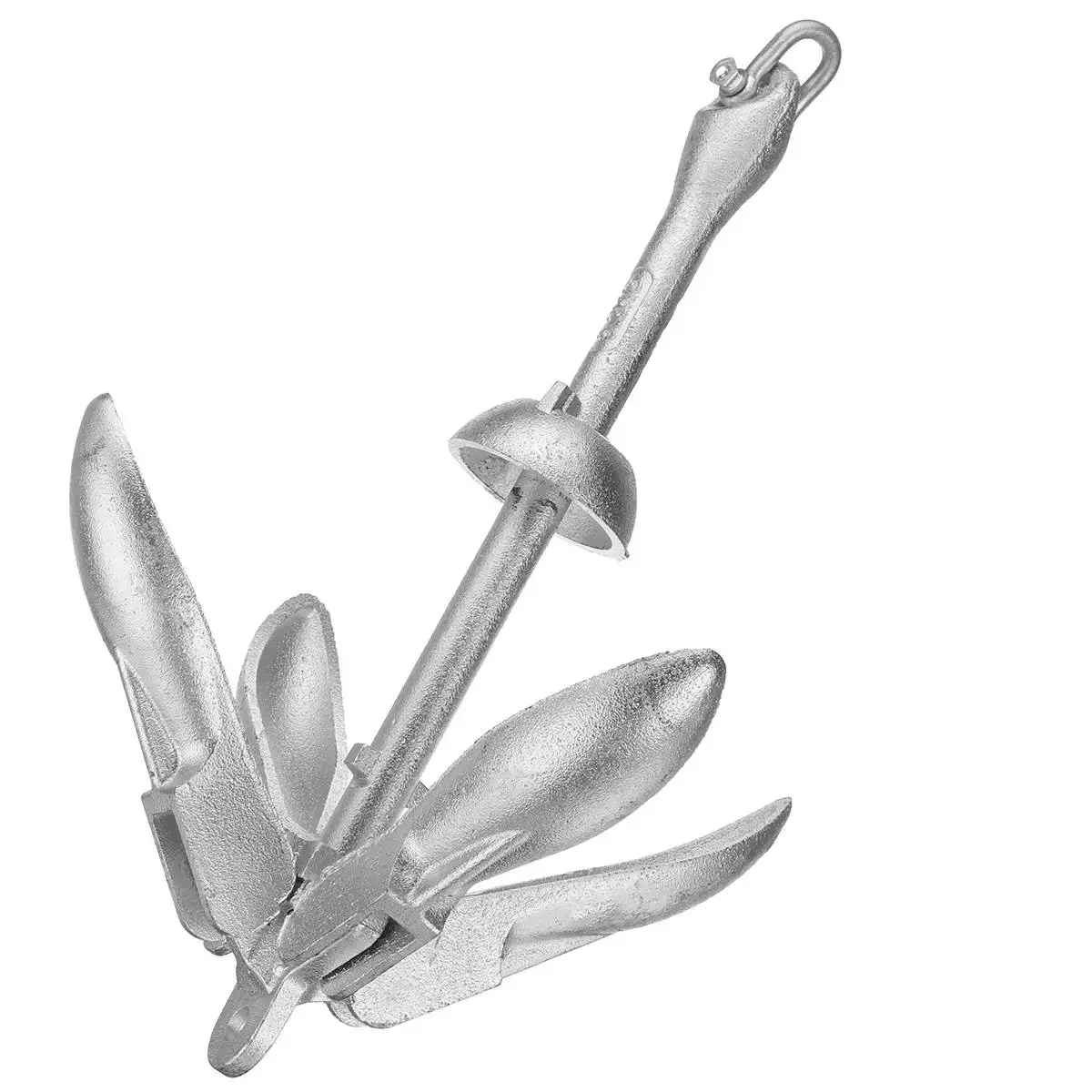 

2.5KG/3.2KG Cast Aluminum Boat Folding Grapnel Anchor Docking Hardware For Marine Yacht Folding Anchor Kayak Canoe