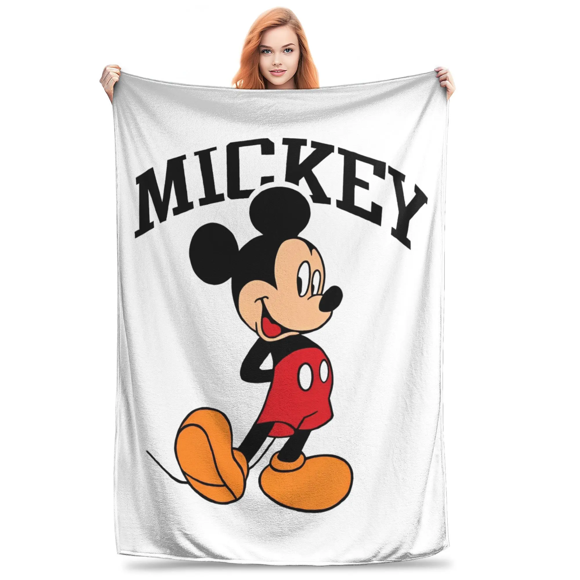 

disney mickey mouse Merch Blanket Soft Flannel Throw Blanket Comfortable Quilt