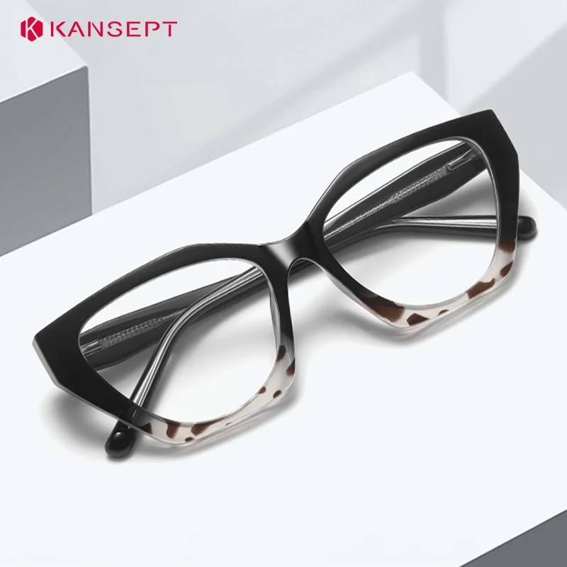 KANSEPT Eyeglasses Women`s Eyepieces Prescription Plus Reading Glasses Men High Quality Lunettes Myopia Lenses Sunglasses Man