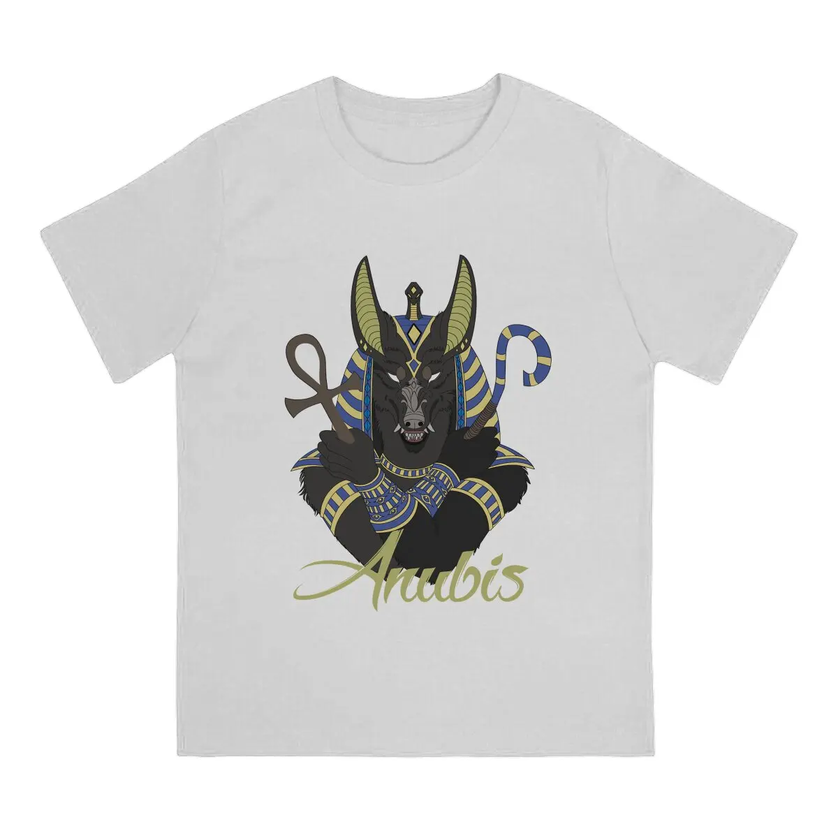 Egyptian Ancient Egypt Culture Man TShirt Anubis God of Death Individuality Polyester T Shirt Graphic Sweatshirts New Trend