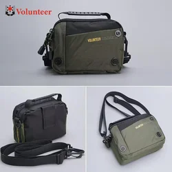 VOLUNTEER Bust Bags for Men 2023 New Light Weight Waterproof Oxford Cloth Versatile Commuter Casual Crossbody Bags 1698-16