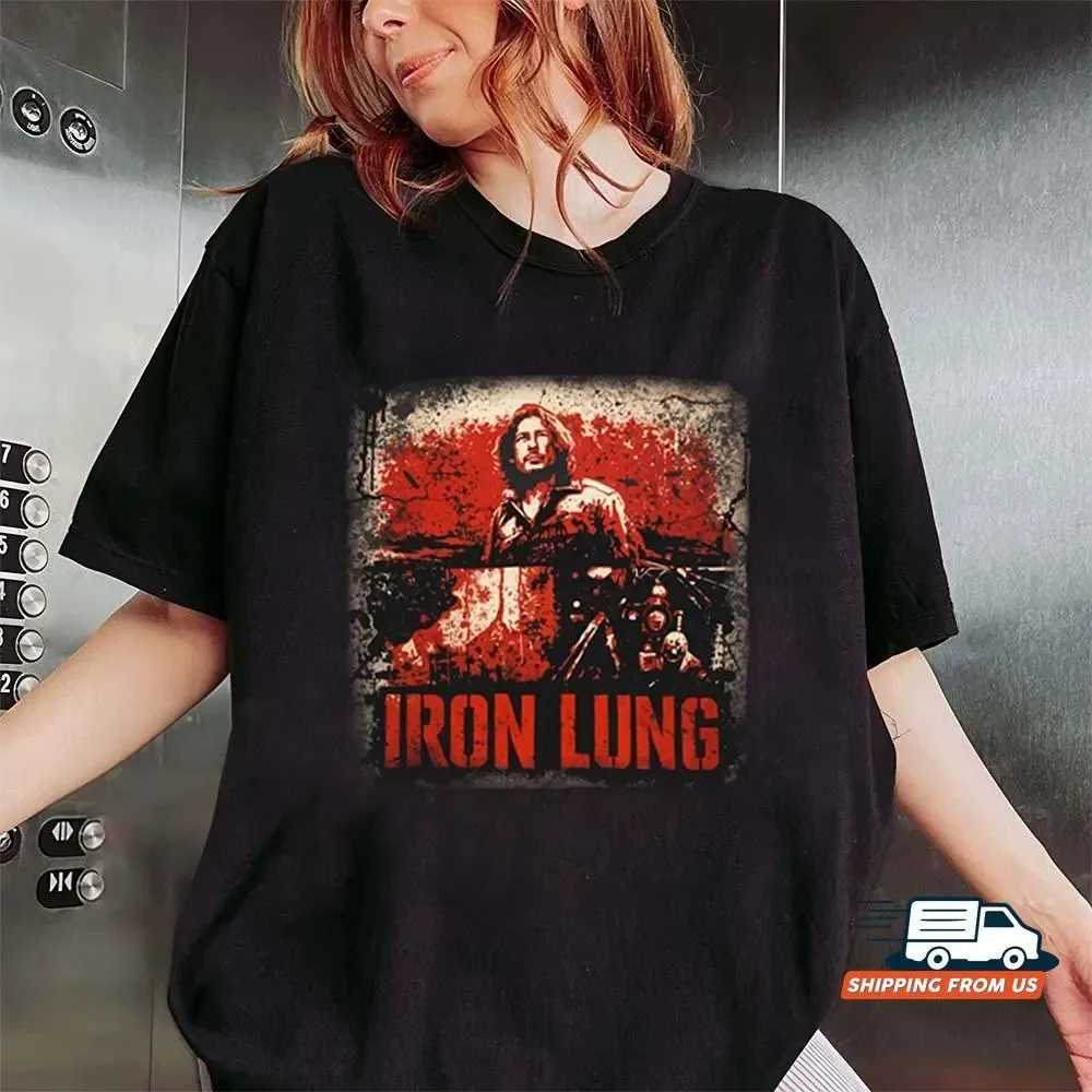 Iron Lung Horror Movie T-shirt, Retro Summer New Unisex T-shirt, Casual and Fashionable