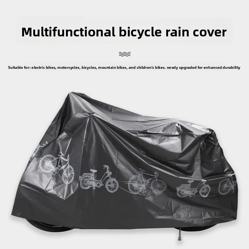 

Wholesale Polyester Bike Cover Waterproof Dustproof Bicycle Protector for Mountain Bike Motorcycle Outdoor Rain Shield Bike Coat
