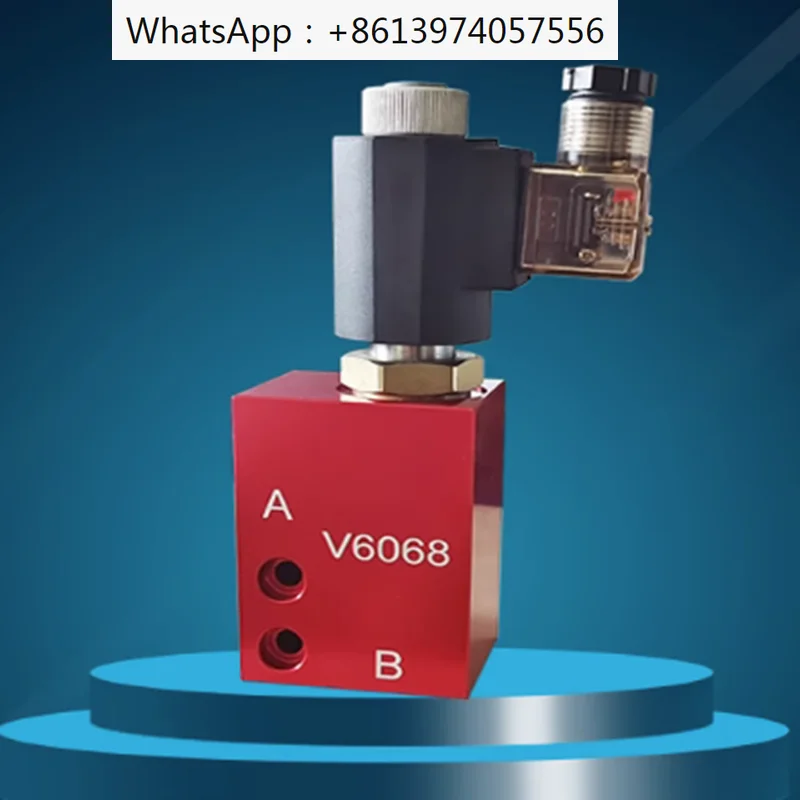 V6068-DC24V Hydraulic Threaded Cartridge Valve, Solenoid Globe Valve, Pressure Relief Valve, Tubular Cartridge Valve