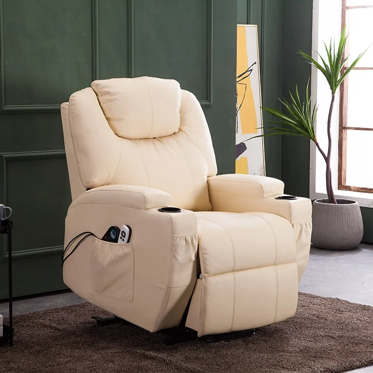 كرسي استلقاء كهربائي لكبار السن على الطراز الأمريكي للمسرح المنزلي #4