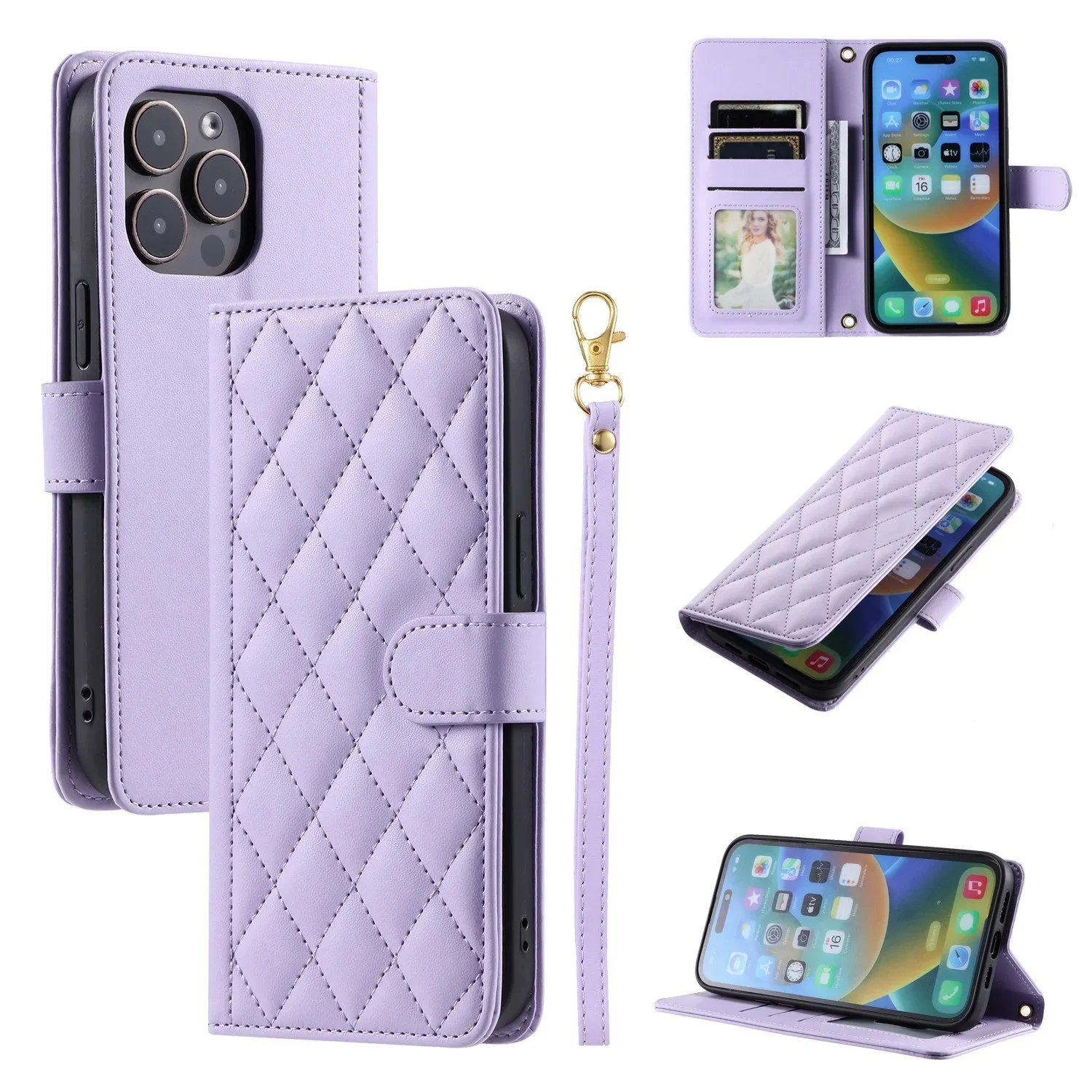 Leather Flip Case For Huawei P20 P30 Lite P40 P50 P60 Pro P Smart 2019 Honor 9 10X Lite Y7A Wallet Stand Phone Bags Cover Coque