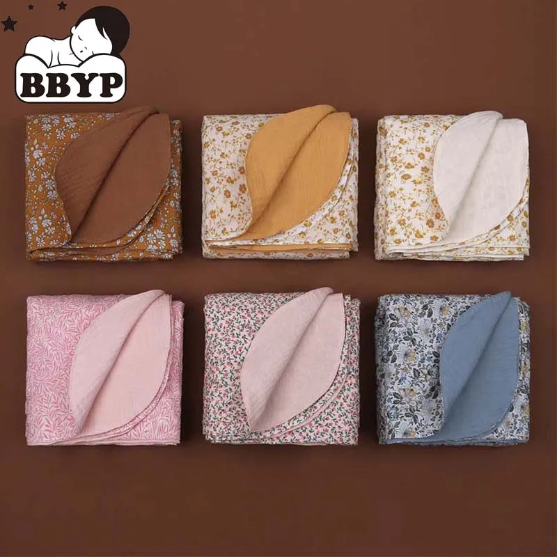 

Хлопковое детское одеяло, марлевое мягкое одеяло для сна для новорожденных, покрывало для кровати, спальный мешок, чехол для коляски, банное полотенце, детское одеяло, одеяло