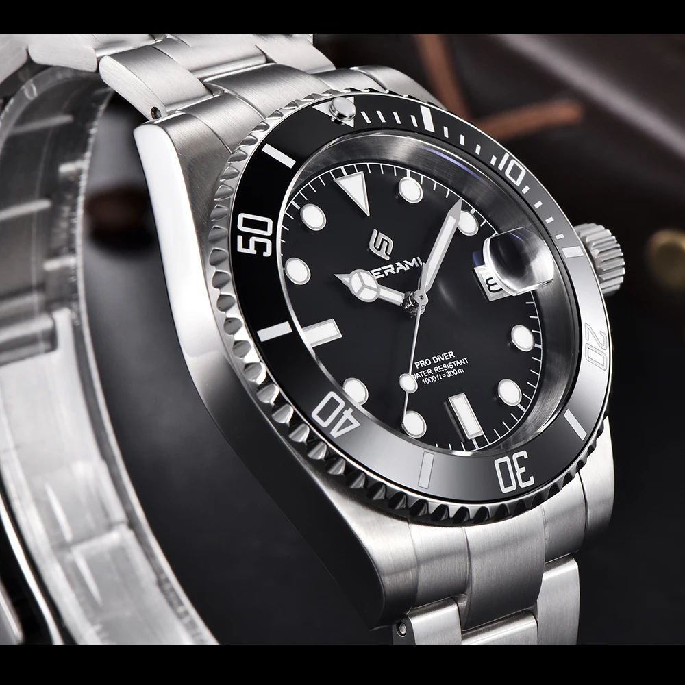 LIGE Mechanical NH35 Movement Watch for Men Fashion Top Brand Luxury Men 30Bar Diving Watch Waterproof Automatic Man Wristwatch