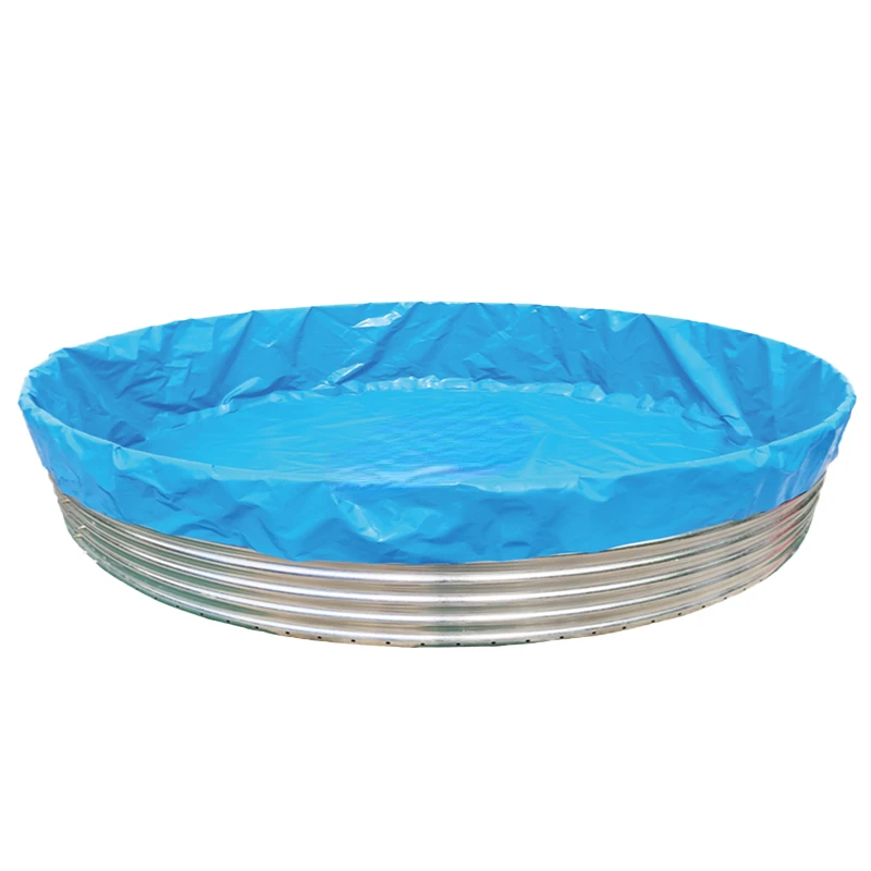 Wholesale Tarpaulin Pond Fish Tanks Outdoor Fish Farm Breeding Tank