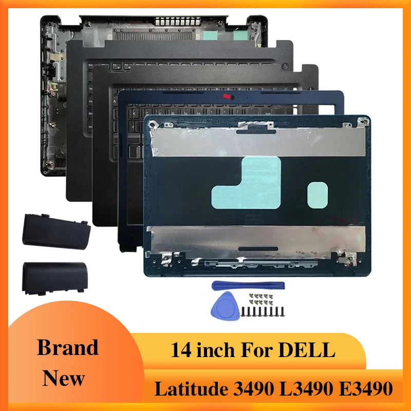 

Для DELL Latitude 3490 L3490 E3490 AA1404 008MFK AP24Z000400 задняя крышка ЖК-дисплея ноутбука/передняя панель/крышка петли/подставка для рук/нижний корпус