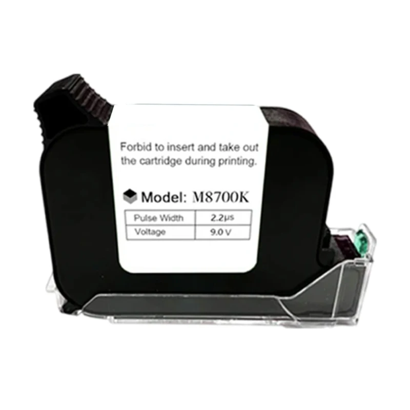 F3KE M8700K Quick Dry Cartridge For Handheld Inkjet Printer,Various Surfaces