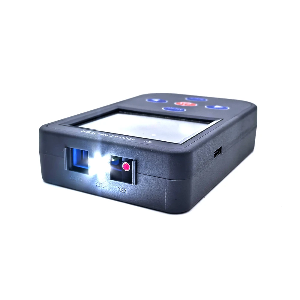 Factory Price Fiber Optic Equipment 850/1310/1490/1550nm Wavelength Portable Mini OTDR with VFL