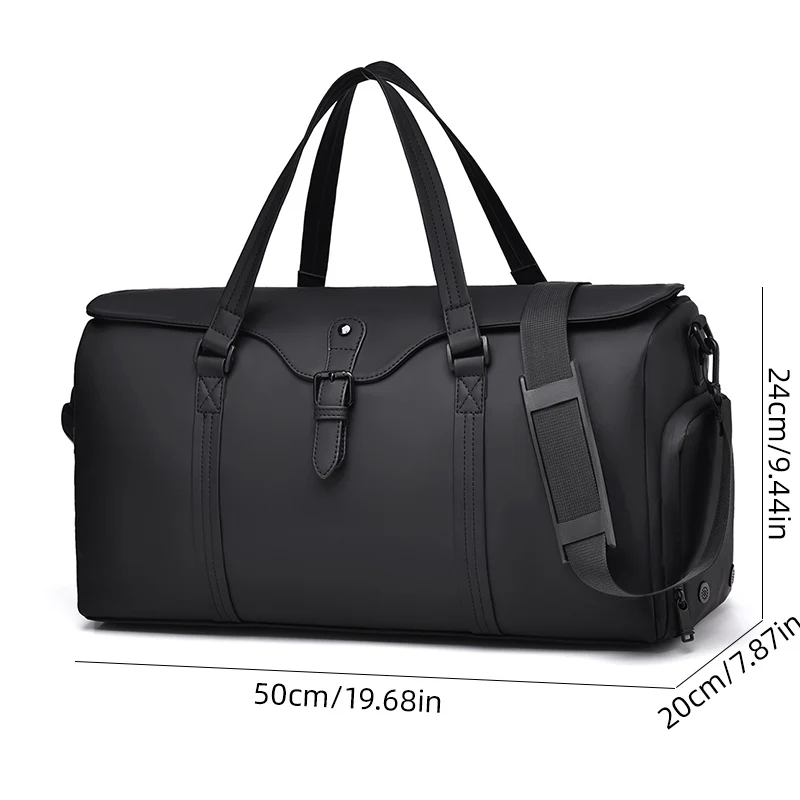 Gym Yoga Fitness Duffel Bag Wet Dry Damskie torby sportowe Outdoor Camping Hiking Handbag Large Travel Luggage Pack Business Satchel — zdjęcie 7