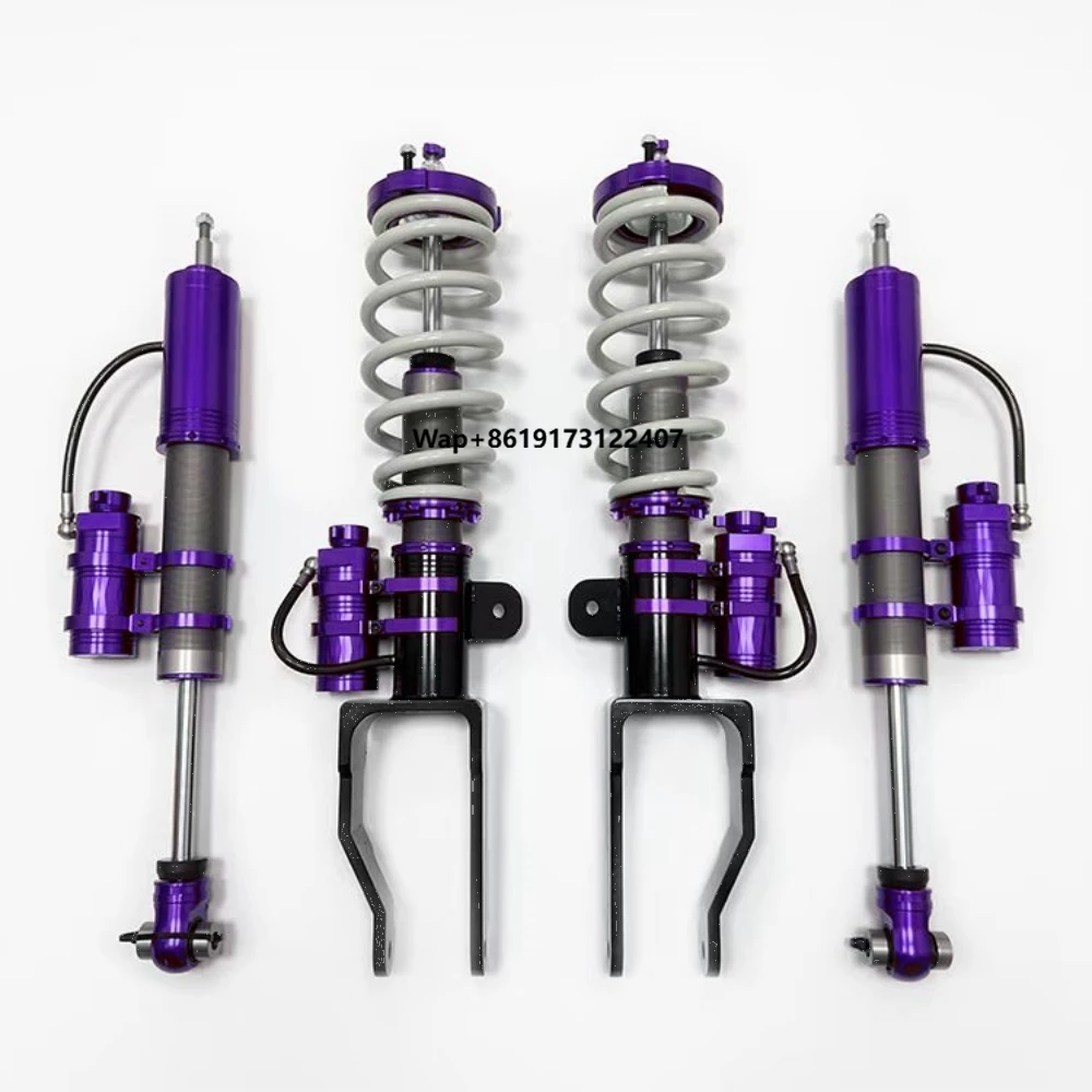 2024年新型 4WD モデルY サスペンション コイルオーバー 2インチ フロント＆リア ガスリフト リバウンド＆コンプレッション調整可能