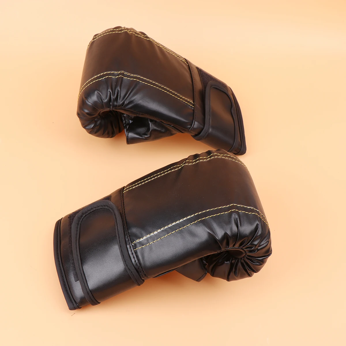 

Waterproof Hook And Boxing Hand Pads For Thai Taekwondo Sparring Practice Cardio Training Fight Gear (Black)