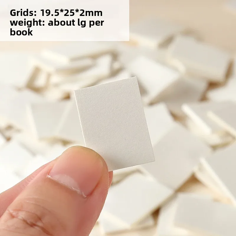 10pcs Dollhouse Mini Sleeve Book Thin Pages Blank Notebook Paper Model DIY Handmade Doll Accessories Home Decor Decoration