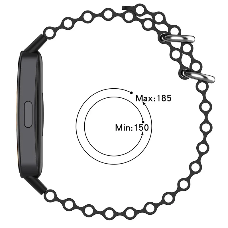 Cinturino in silicone Ocean + custodia protettiva in TPU per Huawei Band 9 Accessori cinturino di ricambio per braccialetto Huawei Band 8