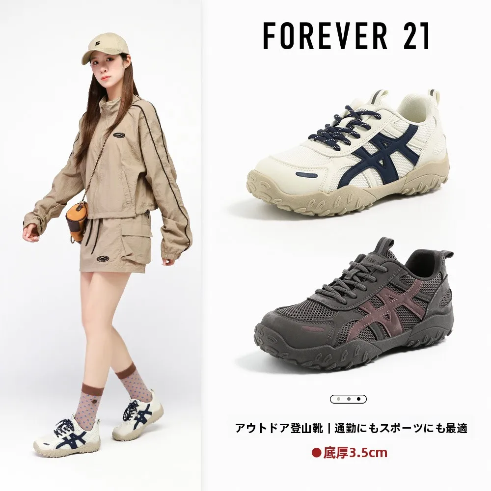 forever21-cute-ugly-women's-shoes-2026-summer-new-sport-shoes-outdoor-hiking-mountaineering-shoes-dad-shoes-low-cut-round-toe