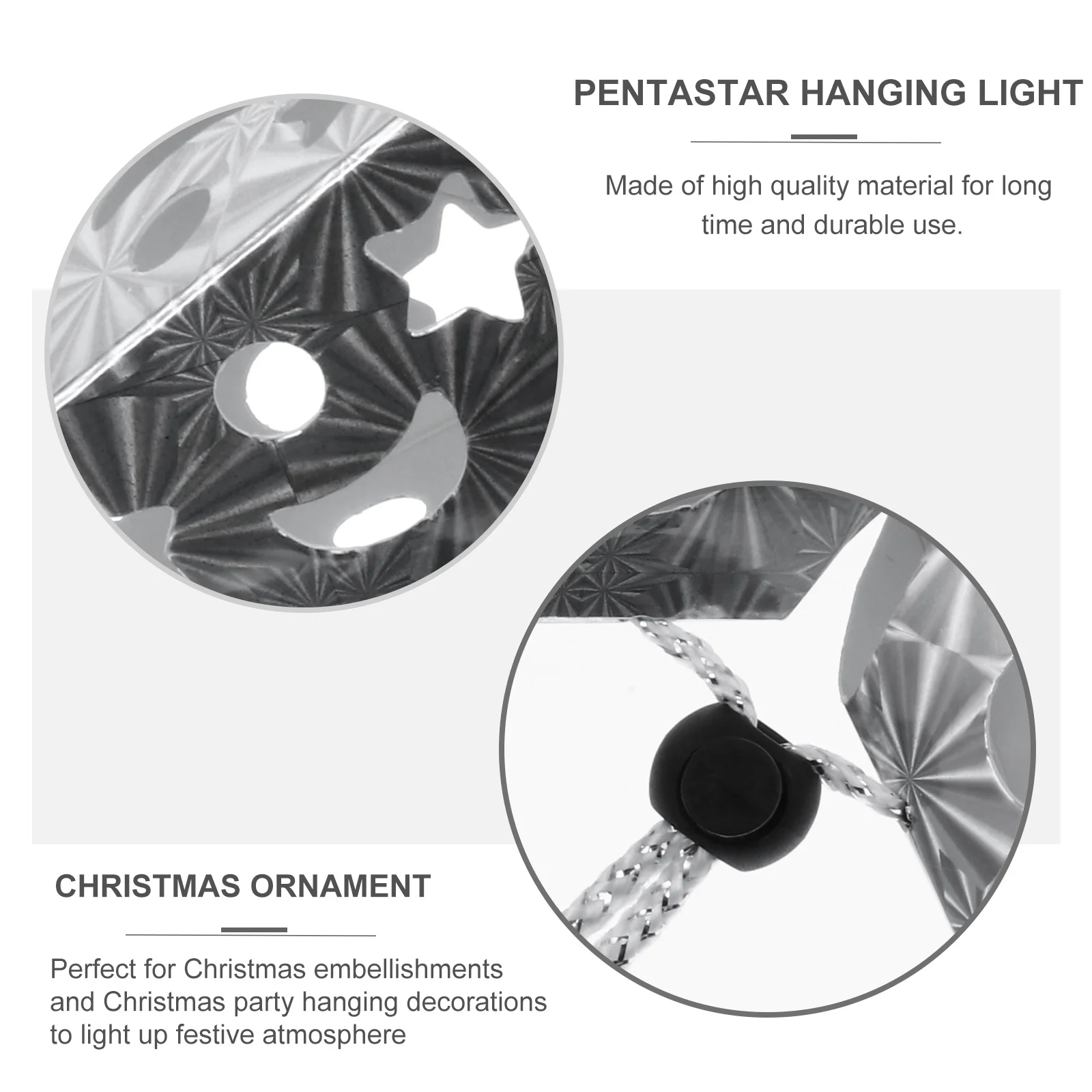 

1Set Christmas Hanging Pendant Xmas Hanging Light Pendant Party Decorative Accessories Xmas Decor