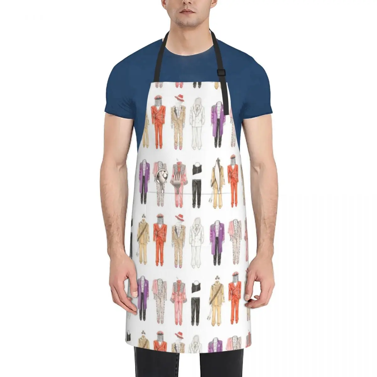 

Prince Iconic Looks Apron Kitchen Household Items Goods For Home And Kitchen For Nail Stylist For Kitchen Women Apron