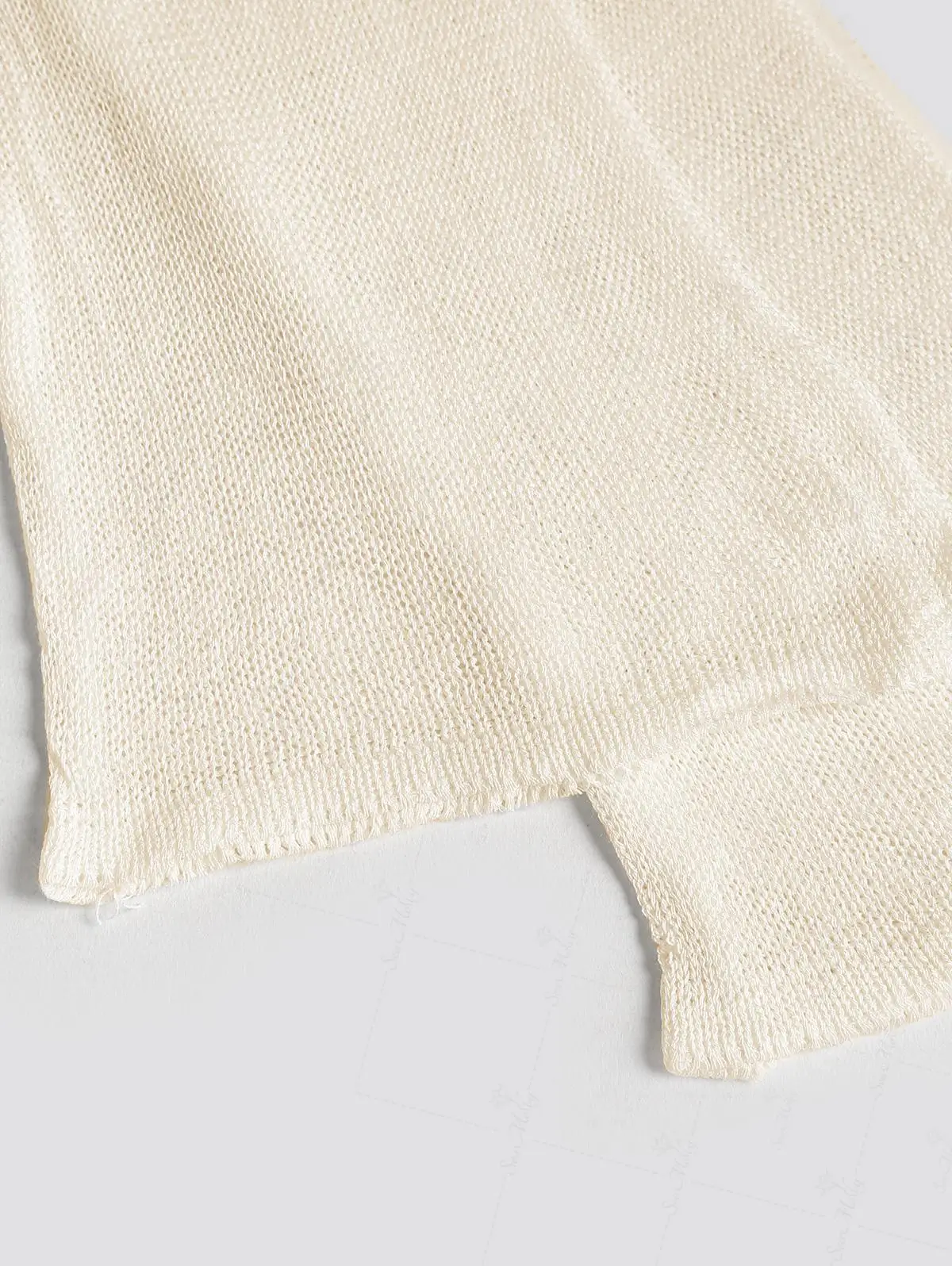 เสื้อคลุมชายหาดแขนยาวสีพื้น ดีไซน์ผ่าข้าง สไตล์สวมหัว สำหรับผู้หญิง แฟชั่นลำลอง ชุดคลุมชายหาด