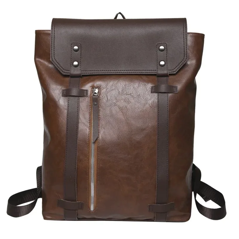 

2026 Luxury Vintage Leather Backpack for Women Large Capacity Ladies Bookbag Rucksack Fashion School College Travel Bagpack