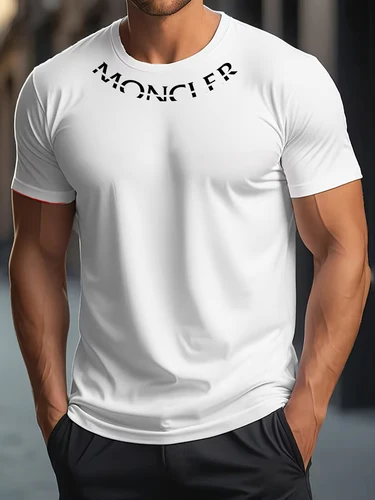 Imagen 1 del producto Camisetas con estampado de algodón 100% de marca de lujo de gran tamaño de alta calidad, camiseta de manga corta Harajuku de verano para hombre/mujer