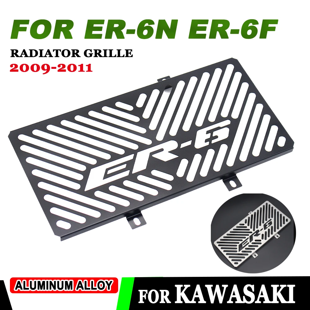 

For Kawasaki ER6F ER6N ER-6F ER-6N 2009 2010 2011 Accessories Motorcycle Radiator Guard Grille Grill Cover Water Tank Net Cover