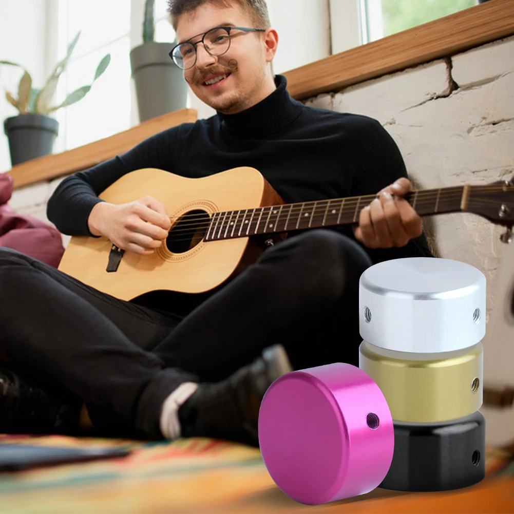 4 قطعة دواسة الغيتار توبر الملونة تأثير الغيتار Footswitch توبر القدم غطاء مسمار دواسة توبر لدواسة تأثير الغيتار #3