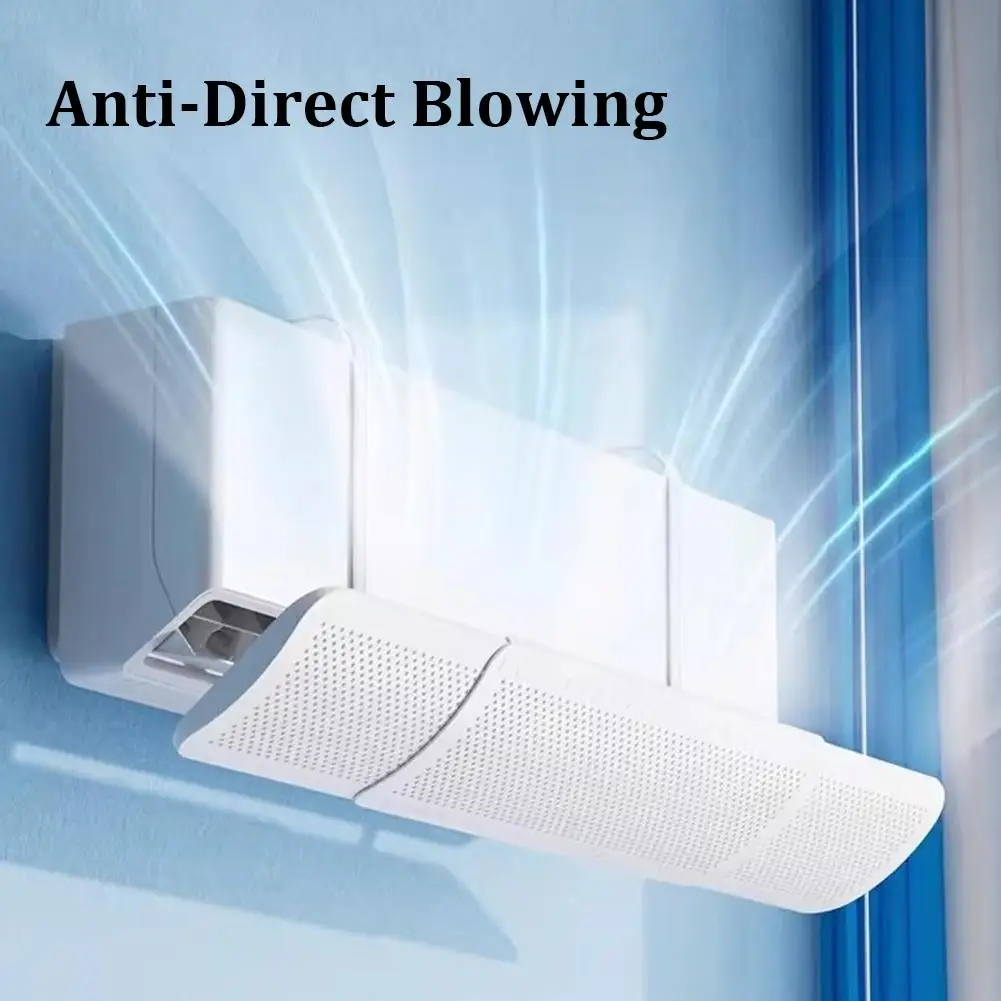 Air Conditioning Windshield Anti-Direct Blowing Wall-mounted Air Conditioning Wind Deflector Universal Retractable Outlet Baffle