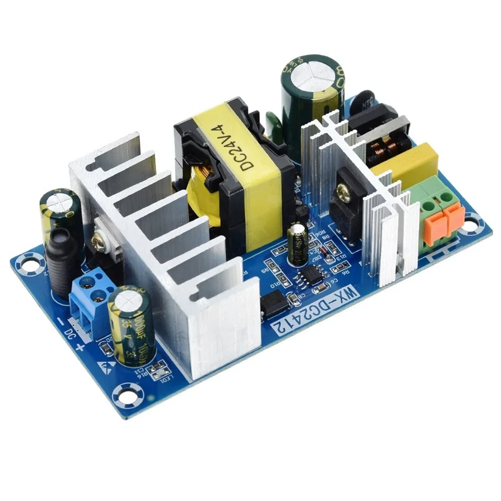

AC 85265V to 24V Switching Power Board Step Down Transformer with 4A 6A Output and Short Circuit Protection Features