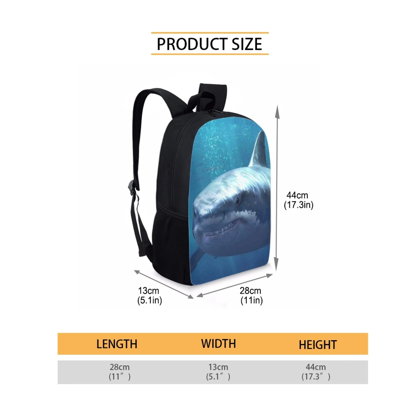 Bookbags Kids School Bags for Teenager Boys Girls Children Backpack Cute Shark Print mochila escolar Schoolbag Student Book Bag