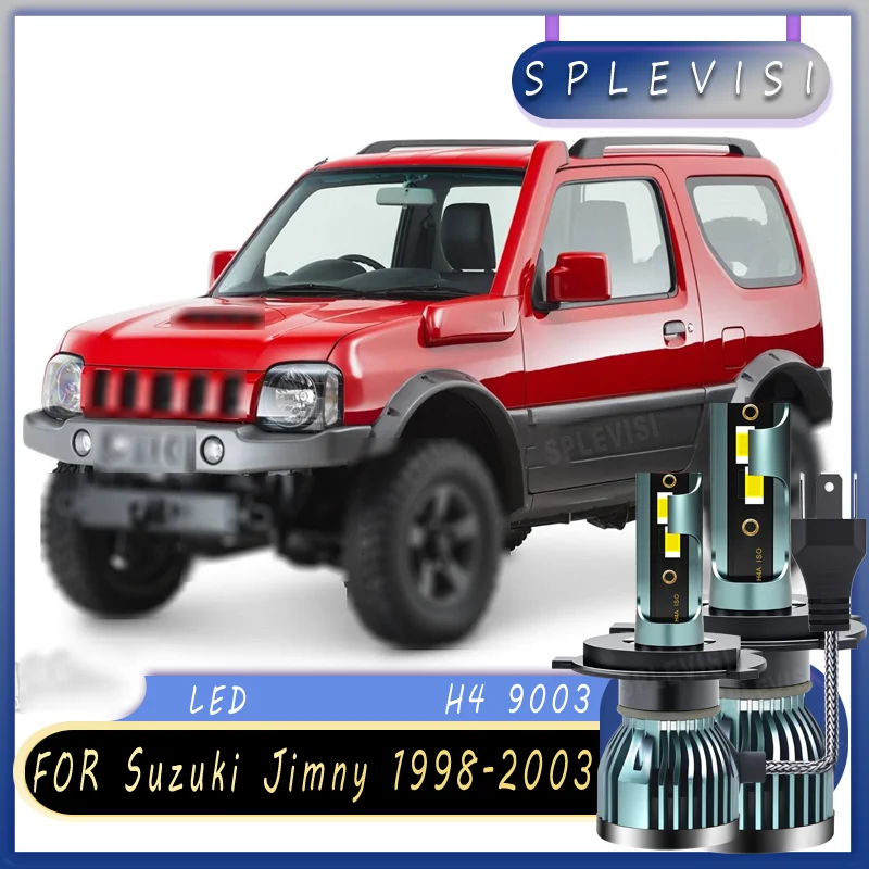 

All-Weather Protection IP68 Headlight Bulb Conversion Kit High Low Beam For Suzuki Jimny 1998 1999 2000 2001 2002 2003-2023