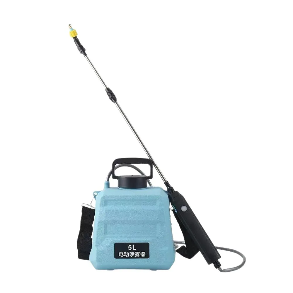 

Электрический опрыскиватель для сельского хозяйства: малогабаритный распылитель для полива и внесения удобрений, дезинфекции и внесения лекарств, бытовой распылительный пистолет.