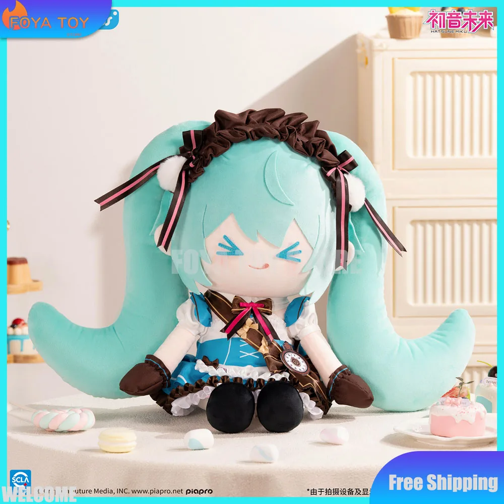 新オリジナル初音ミクベビードール甘いデザートシリーズブラインドボックスぬいぐるみキーホルダーミステリーボックスデコラアニメフィギュアコレクションギフト