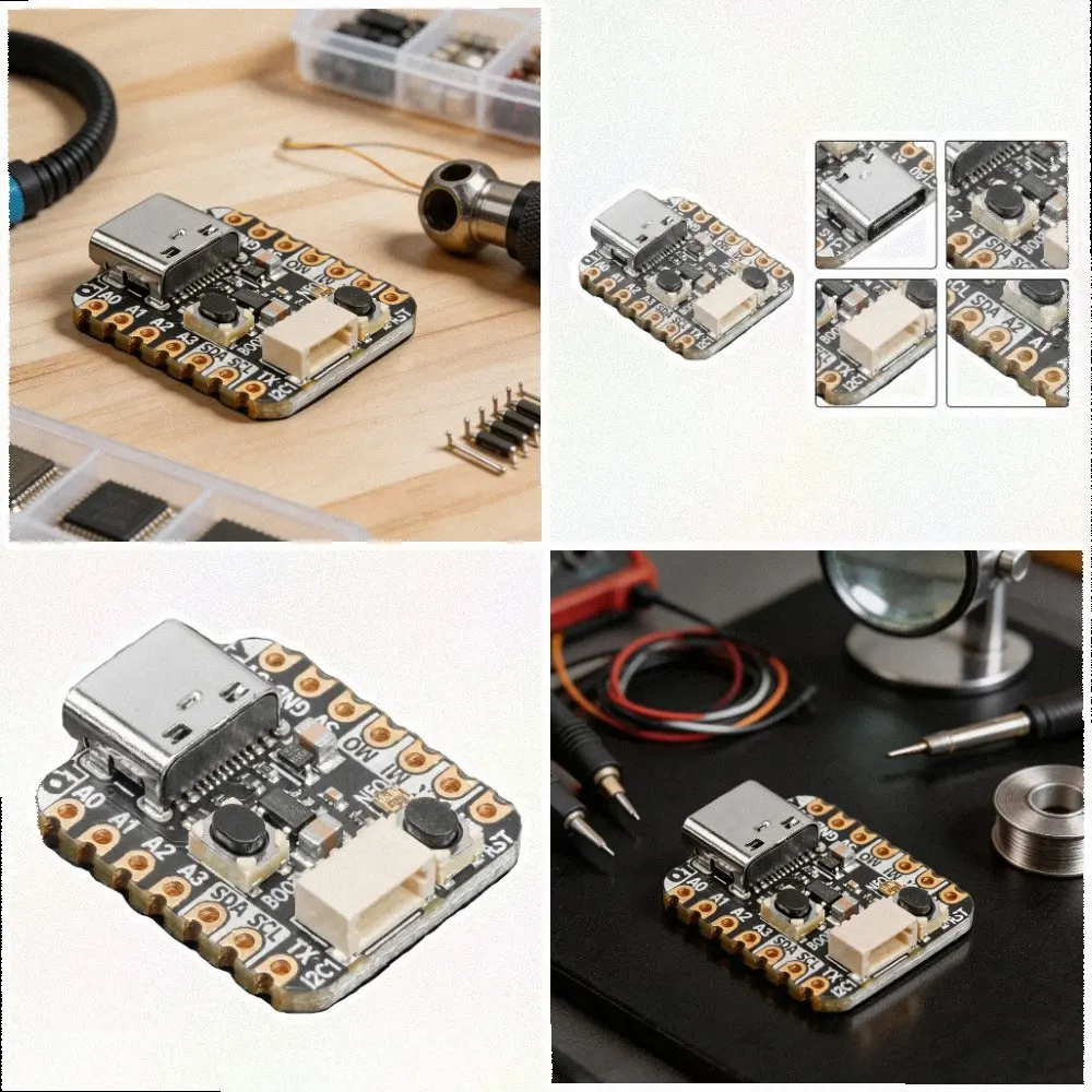 4900 QT For Py RP2040 Development Board With For Stemma QT Interface Compact For Iot Microcontroller Module For Electronics
