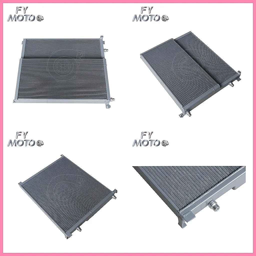 

Silver Radiator for BMW X5 X6 G05 G06 2019-2023, 3.0L B58 Engine, High Performance Cooling System