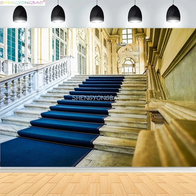 

Interior Wall And Floor Mouldings Photography Backdrops Retro Joinery Wood Paneling Palace Wedding Background OR-20