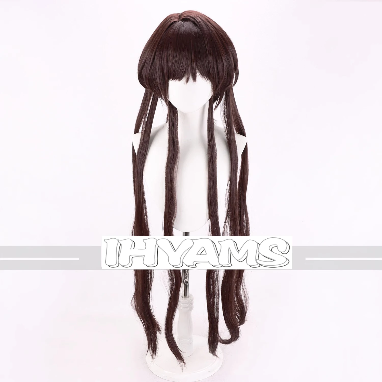 Hoshino Ichika Game Collar×Malice Parrucche Cosplay 100 cm Lunghi Capelli sintetici ramati con un berretto per parrucca gratuito