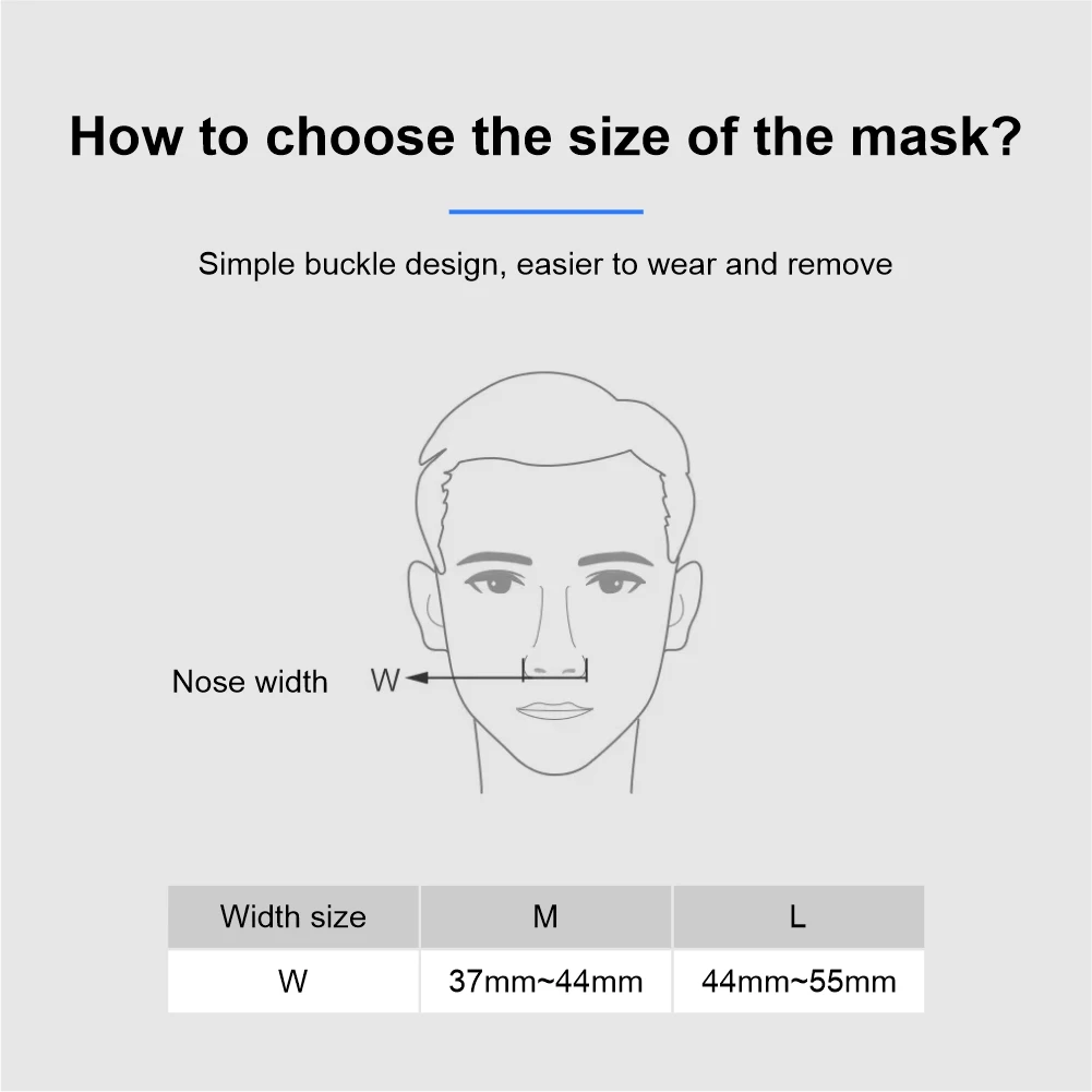 YUWELL Nasen-CPAP-Maske mit Kopfbedeckung, Schlauch, Silikongel-Kissen für APAP CPAP-Maschine, Schlafapnoe, Anti-Schnarch-CPAP-Nasenmaske – Detail 12