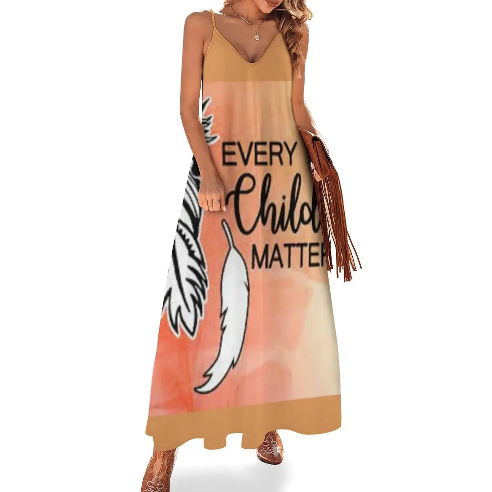 

EVERY CHILD MATTERS Sleeveless Dress womans clothing dresses ladies 2025 summer Dress